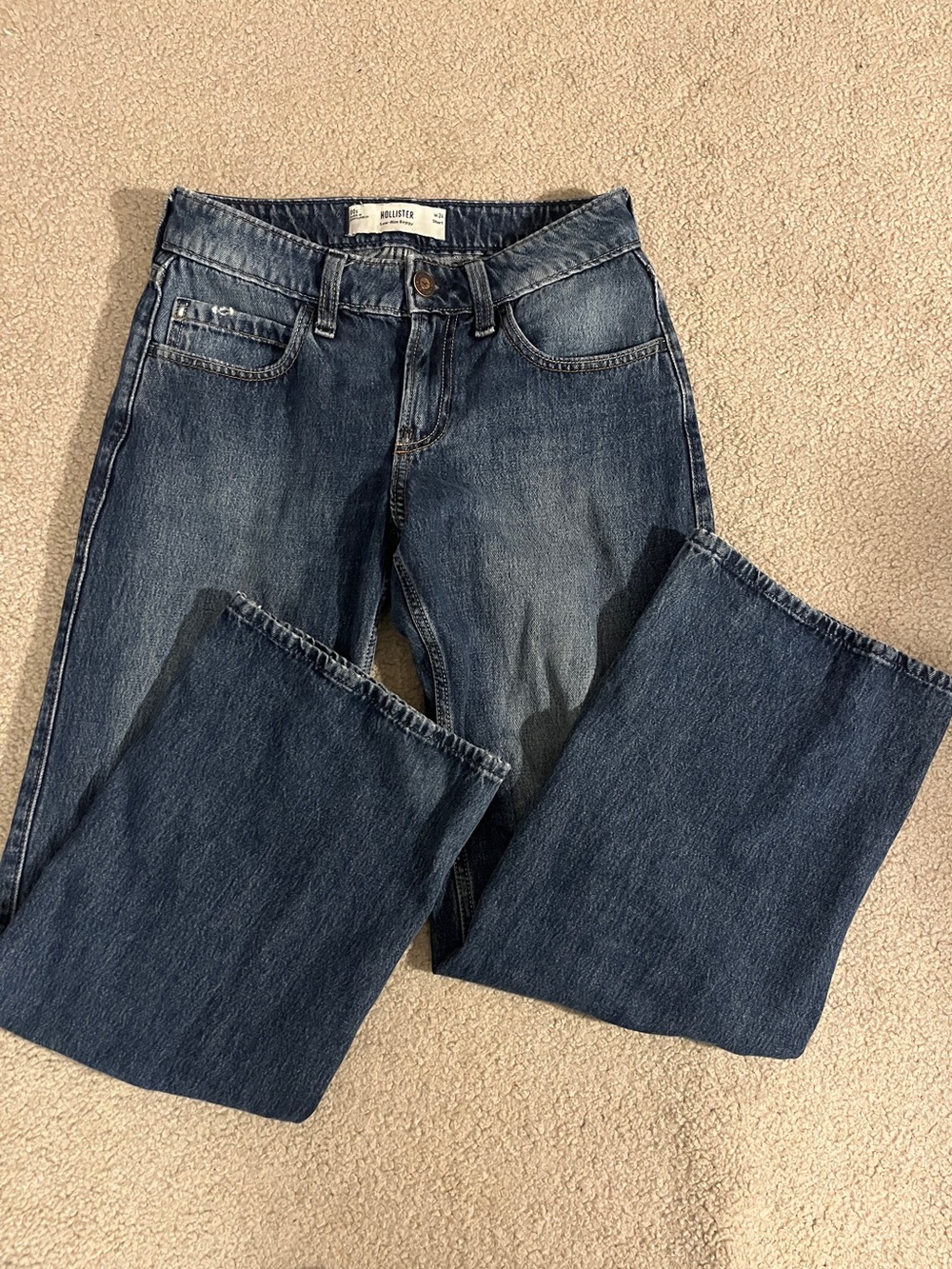 Hollister Low Rise Baggy Jeans